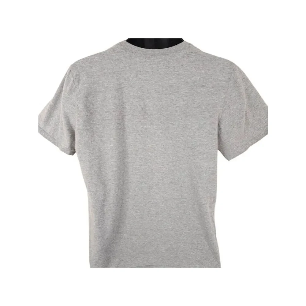 Nike T Shirt Mens Size Large Gray Sportswear Big Swoosh Streetwear